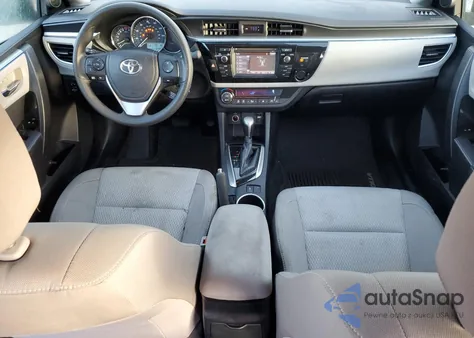 2016 Toyota Corolla L из США, поврежденный, VIN 2T1BURHE2GC498025